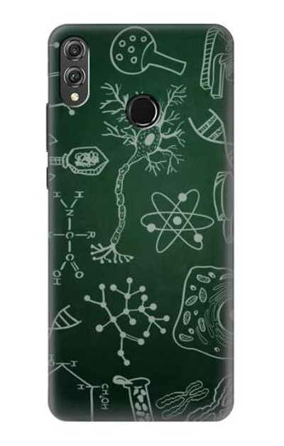 S3211 Science Green Board Case Cover Custodia per Huawei Honor 8X
