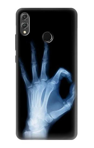 S3239 X-Ray Hand Sign OK Case Cover Custodia per Huawei Honor 8X