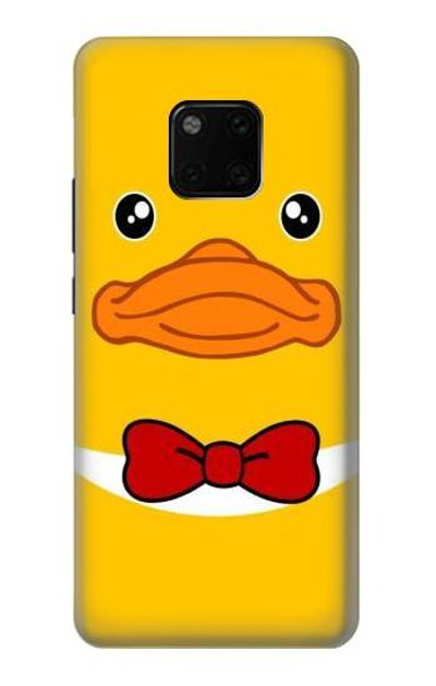 S2760 Yellow Duck Tuxedo Cartoon Case Cover Custodia per Huawei Mate 20 Pro