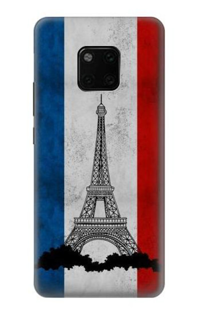 S2859 Vintage France Flag Eiffel Tower Case Cover Custodia per Huawei Mate 20 Pro