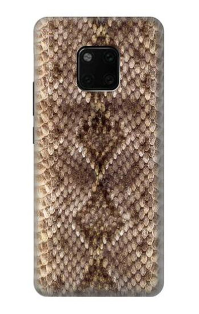 S2875 Rattle Snake Skin Graphic Printed Case Cover Custodia per Huawei Mate 20 Pro