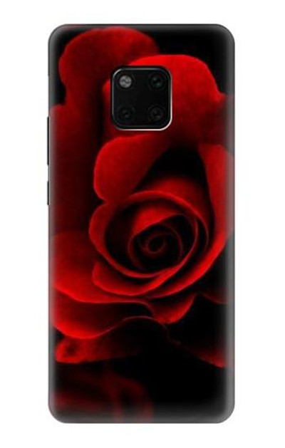 S2898 Red Rose Case Cover Custodia per Huawei Mate 20 Pro