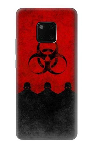 S2917 Biohazards Virus Red Alert Case Cover Custodia per Huawei Mate 20 Pro