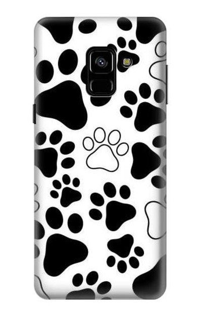 S2904 Dog Paw Prints Case Cover Custodia per Samsung Galaxy A8 (2018)