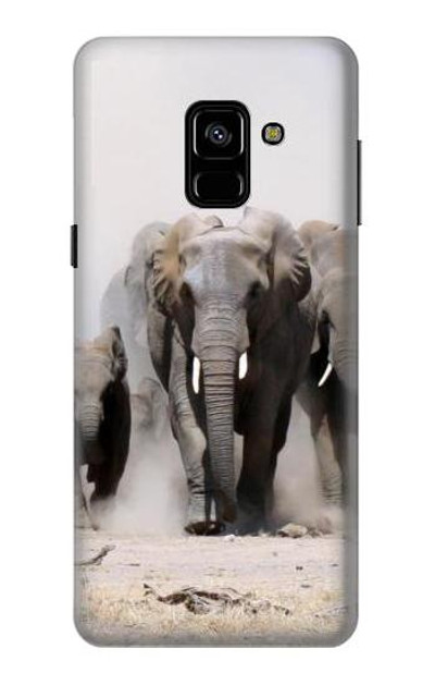 S3142 African Elephant Case Cover Custodia per Samsung Galaxy A8 (2018) S3142 African Elephant Case Cover Custodia per Samsung Galaxy A8 (2018)
