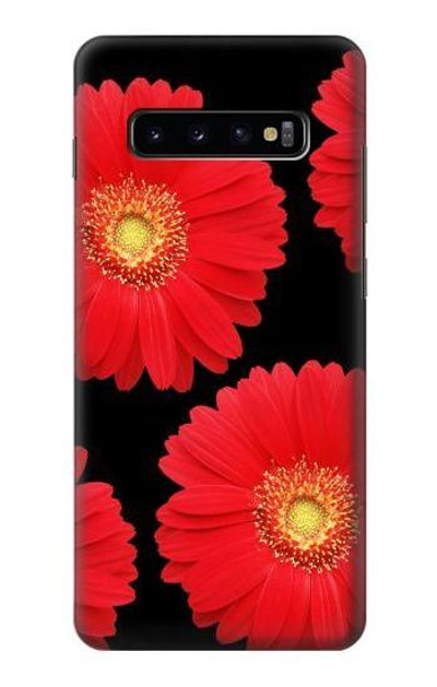 S2478 Red Daisy flower Case Cover Custodia per Samsung Galaxy S10 Plus