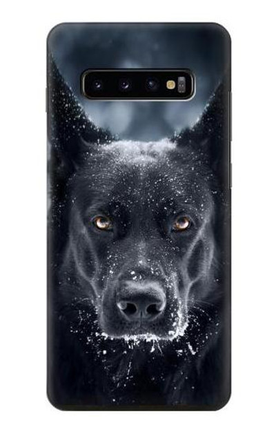 S3168 German Shepherd Black Dog Case Cover Custodia per Samsung Galaxy S10 Plus