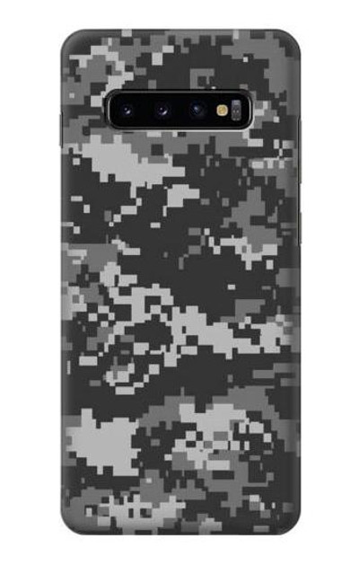S3293 Urban Black Camo Camouflage Case Cover Custodia per Samsung Galaxy S10 Plus
