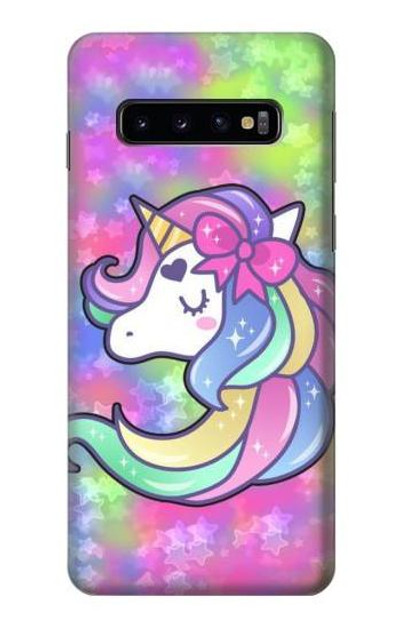 S3264 Pastel Unicorn Case Cover Custodia per Samsung Galaxy S10