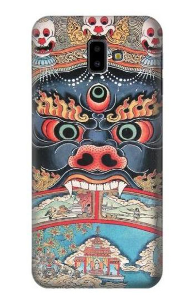 S0572 Tibet Art Case Cover Custodia per Samsung Galaxy J6+ (2018), J6 Plus (2018)
