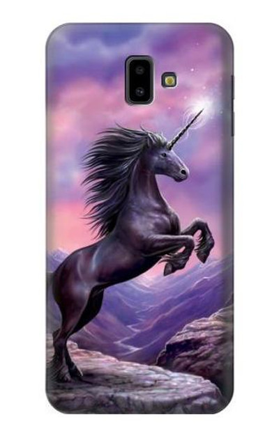 S1461 Unicorn Fantasy Horse Case Cover Custodia per Samsung Galaxy J6+ (2018), J6 Plus (2018)