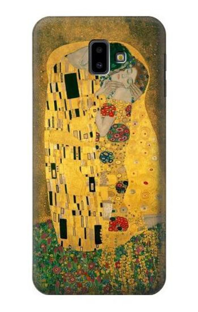 S2137 Gustav Klimt The Kiss Case Cover Custodia per Samsung Galaxy J6+ (2018), J6 Plus (2018)