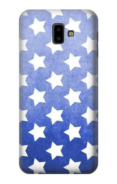 S2481 Star Pattern Case Cover Custodia per Samsung Galaxy J6+ (2018), J6 Plus (2018)