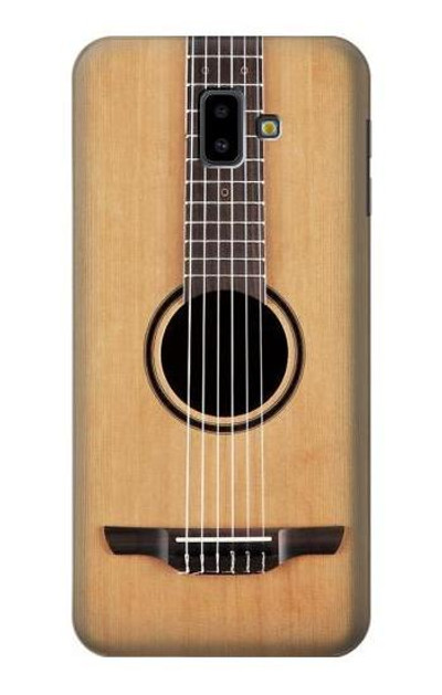 S2819 Classical Guitar Case Cover Custodia per Samsung Galaxy J6+ (2018), J6 Plus (2018)