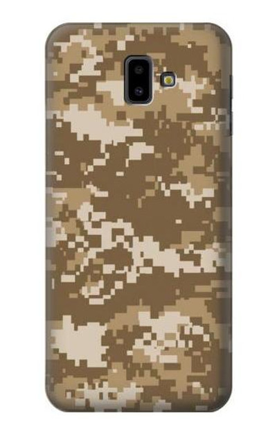 S3294 Army Desert Tan Coyote Camo Camouflage Case Cover Custodia per Samsung Galaxy J6+ (2018), J6 Plus (2018)