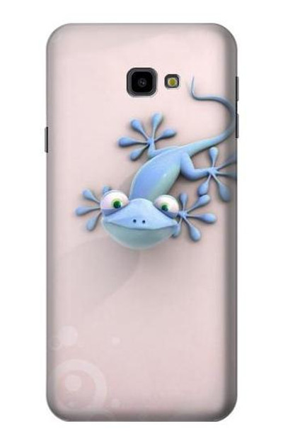 S1631 Funny Gecko Lizard Case Cover Custodia per Samsung Galaxy J4+ (2018), J4 Plus (2018)