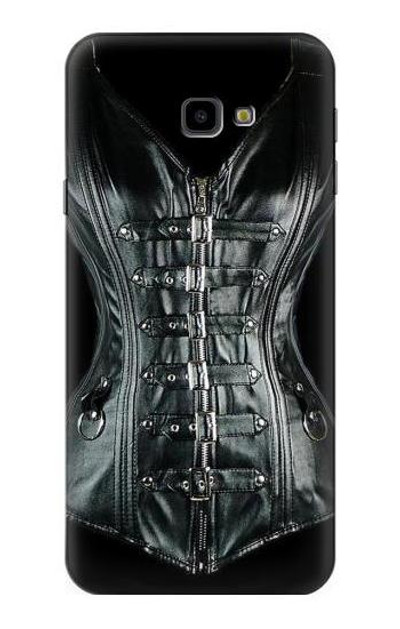 S1639 Gothic Corset Black Case Cover Custodia per Samsung Galaxy J4+ (2018), J4 Plus (2018)