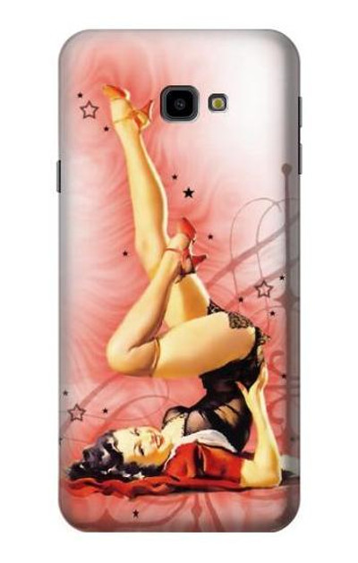 S1669 Pinup Girl Vintage Case Cover Custodia per Samsung Galaxy J4+ (2018), J4 Plus (2018)