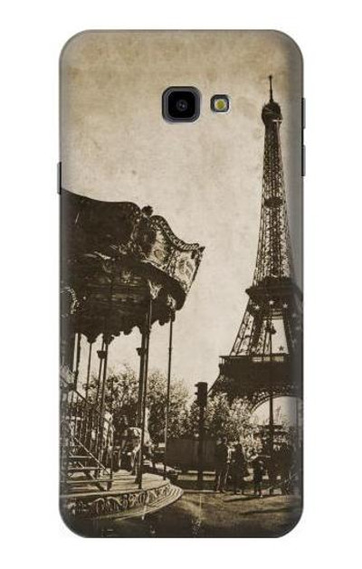 S2174 Eiffel Tower Vintage Paris Case Cover Custodia per Samsung Galaxy J4+ (2018), J4 Plus (2018)