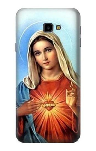 S2420 The Virgin Mary Santa Maria Case Cover Custodia per Samsung Galaxy J4+ (2018), J4 Plus (2018)