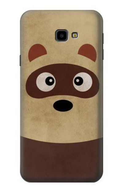 S2825 Cute Cartoon Raccoon Case Cover Custodia per Samsung Galaxy J4+ (2018), J4 Plus (2018)