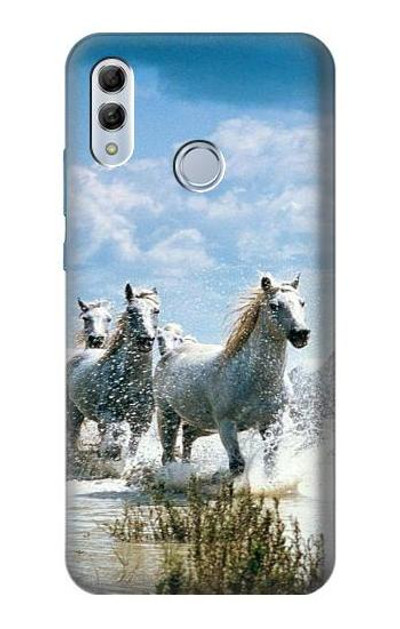 S0250 White Horse 2 Case Cover Custodia per Huawei Honor 10 Lite, Huawei P Smart 2019