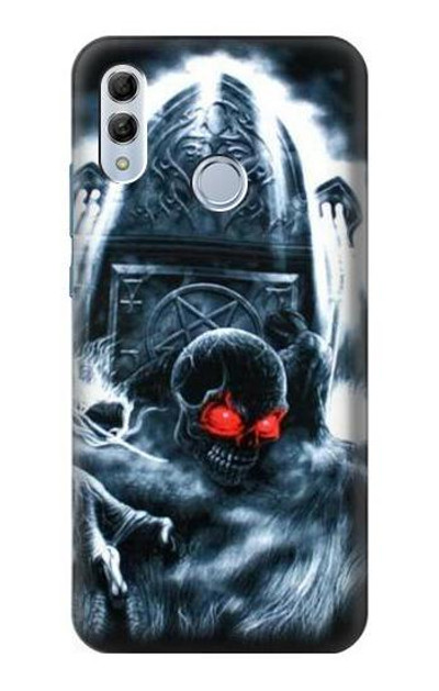 S0297 Zombie Dead Man Case Cover Custodia per Huawei Honor 10 Lite, Huawei P Smart 2019