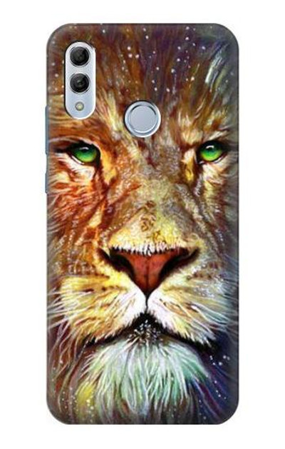 S1354 Lion Case Cover Custodia per Huawei Honor 10 Lite, Huawei P Smart 2019