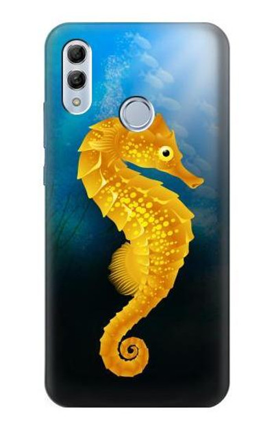 S2444 Seahorse Underwater World Case Cover Custodia per Huawei Honor 10 Lite, Huawei P Smart 2019