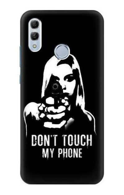 S2518 Do Not Touch My Phone Case Cover Custodia per Huawei Honor 10 Lite, Huawei P Smart 2019