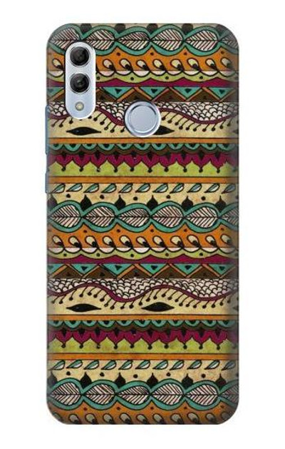 S2860 Aztec Boho Hippie Pattern Case Cover Custodia per Huawei Honor 10 Lite, Huawei P Smart 2019