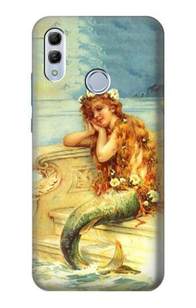 S3184 Little Mermaid Painting Case Cover Custodia per Huawei Honor 10 Lite, Huawei P Smart 2019