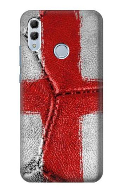 S3316 England Flag Vintage Football Graphic Case Cover Custodia per Huawei Honor 10 Lite, Huawei P Smart 2019