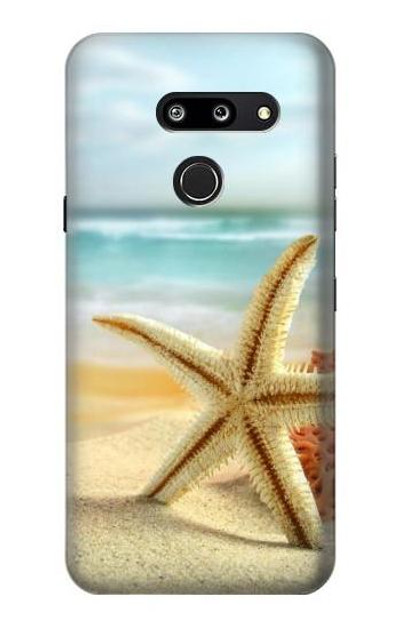 S1117 Starfish on the Beach Case Cover Custodia per LG G8 ThinQ