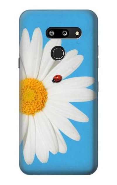 S3043 Vintage Daisy Lady Bug Case Cover Custodia per LG G8 ThinQ