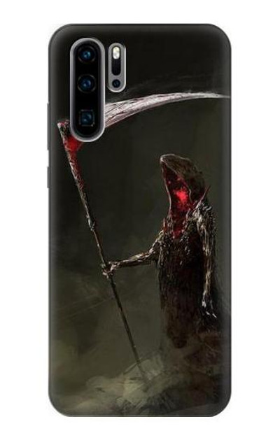 S1319 Grim Reaper Death Scythe Case Cover Custodia per Huawei P30 Pro