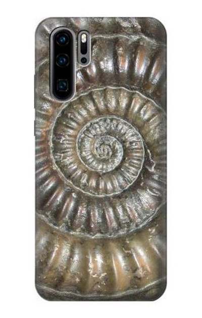 S1788 Ammonite Fossil Case Cover Custodia per Huawei P30 Pro