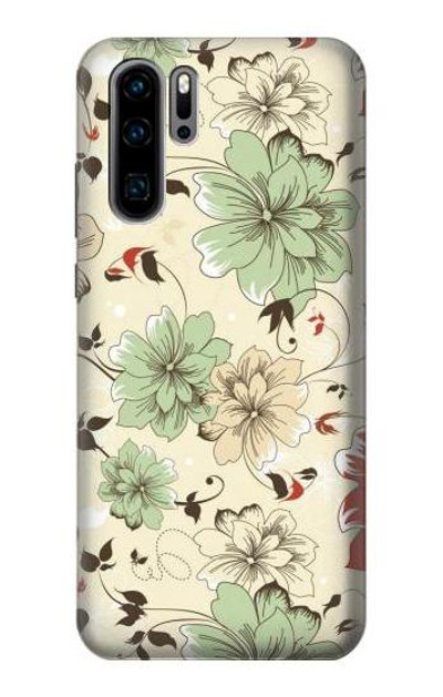 S2179 Flower Floral Vintage Art Pattern Case Cover Custodia per Huawei P30 Pro