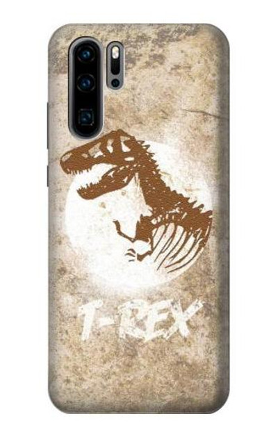 S2372 T-Rex Jurassic Fossil Case Cover Custodia per Huawei P30 Pro