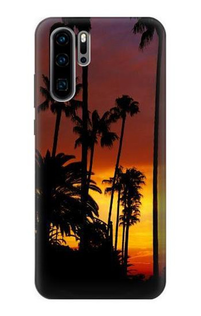 S2563 California Sunrise Case Cover Custodia per Huawei P30 Pro