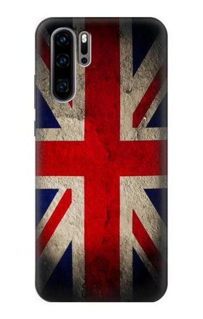 S2894 Vintage British Flag Case Cover Custodia per Huawei P30 Pro