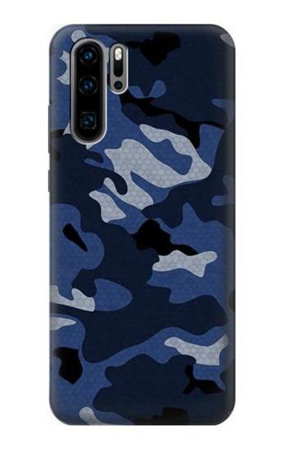 S2959 Navy Blue Camo Camouflage Case Cover Custodia per Huawei P30 Pro