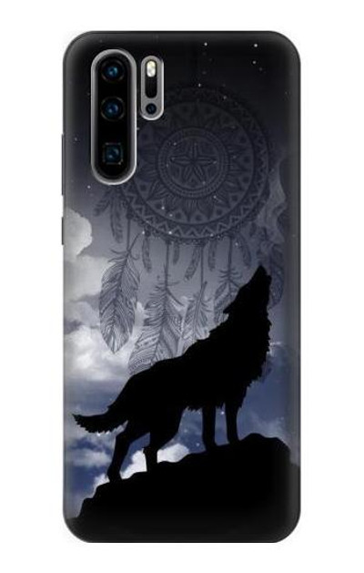 S3011 Dream Catcher Wolf Howling Case Cover Custodia per Huawei P30 Pro