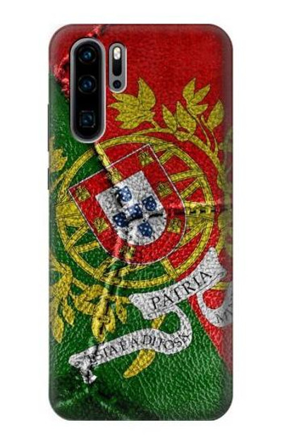 S3300 Portugal Flag Vintage Football Graphic Case Cover Custodia per Huawei P30 Pro