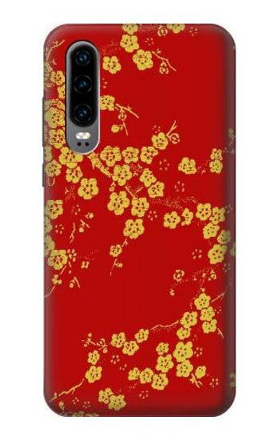 S2050 Cherry Blossoms Chinese Graphic Printed Case Cover Custodia per Huawei P30