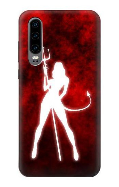 S2455 Sexy Devil Girl Case Cover Custodia per Huawei P30