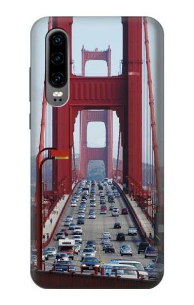 S2637 Golden Gate Bridge Case Cover Custodia per Huawei P30