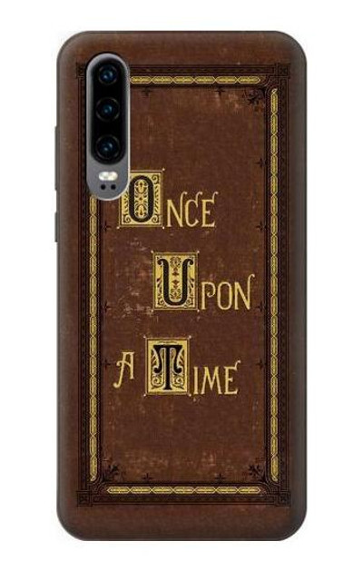 S2824 Once Upon a Time Book Cover Case Cover Custodia per Huawei P30