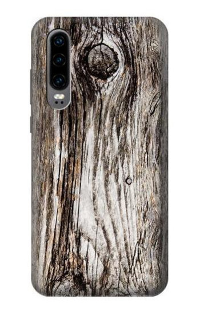 S2844 Old Wood Bark Graphic Case Cover Custodia per Huawei P30