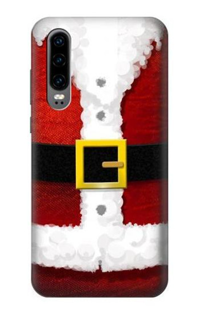 S2846 Christmas Santa Red Suit Case Cover Custodia per Huawei P30